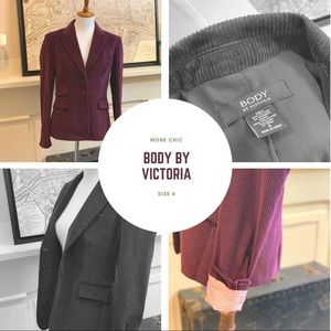 Burgundy Corduroy Jacket